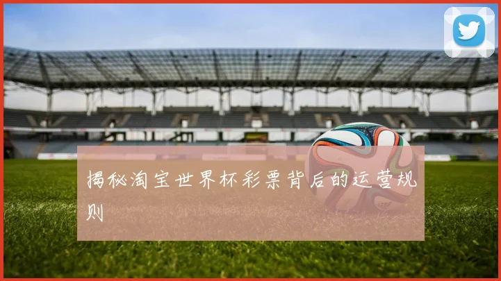 揭秘淘宝世界杯彩票背后的运营规则