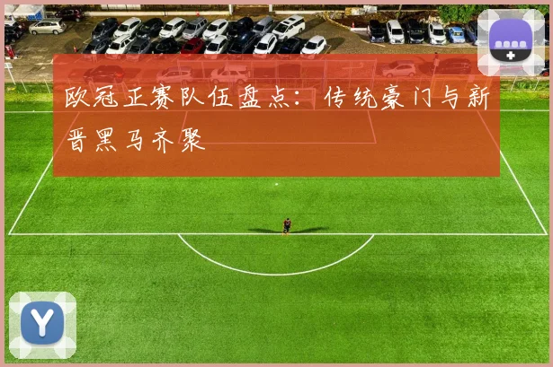 欧冠正赛队伍盘点:传统豪门与新晋黑马齐聚